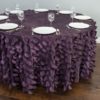 118+IN.+ROUND+PETAL+TABLECLOTH+EGGPLANT