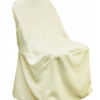 Ivory Folding Chair Cover